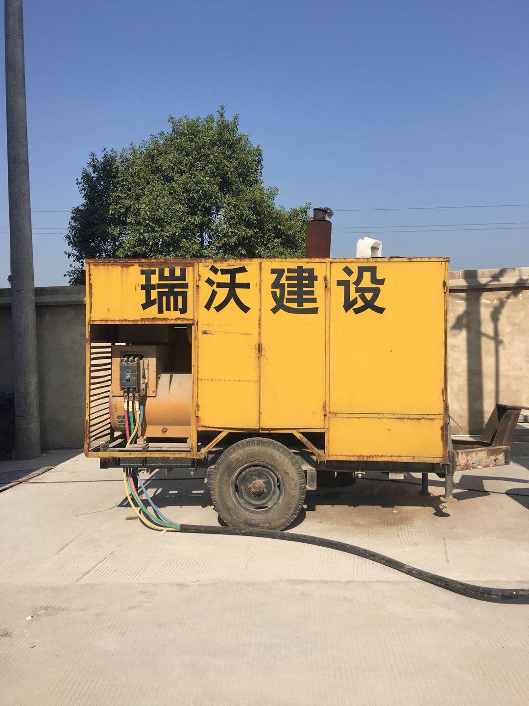 甸垛拌合场 发电机